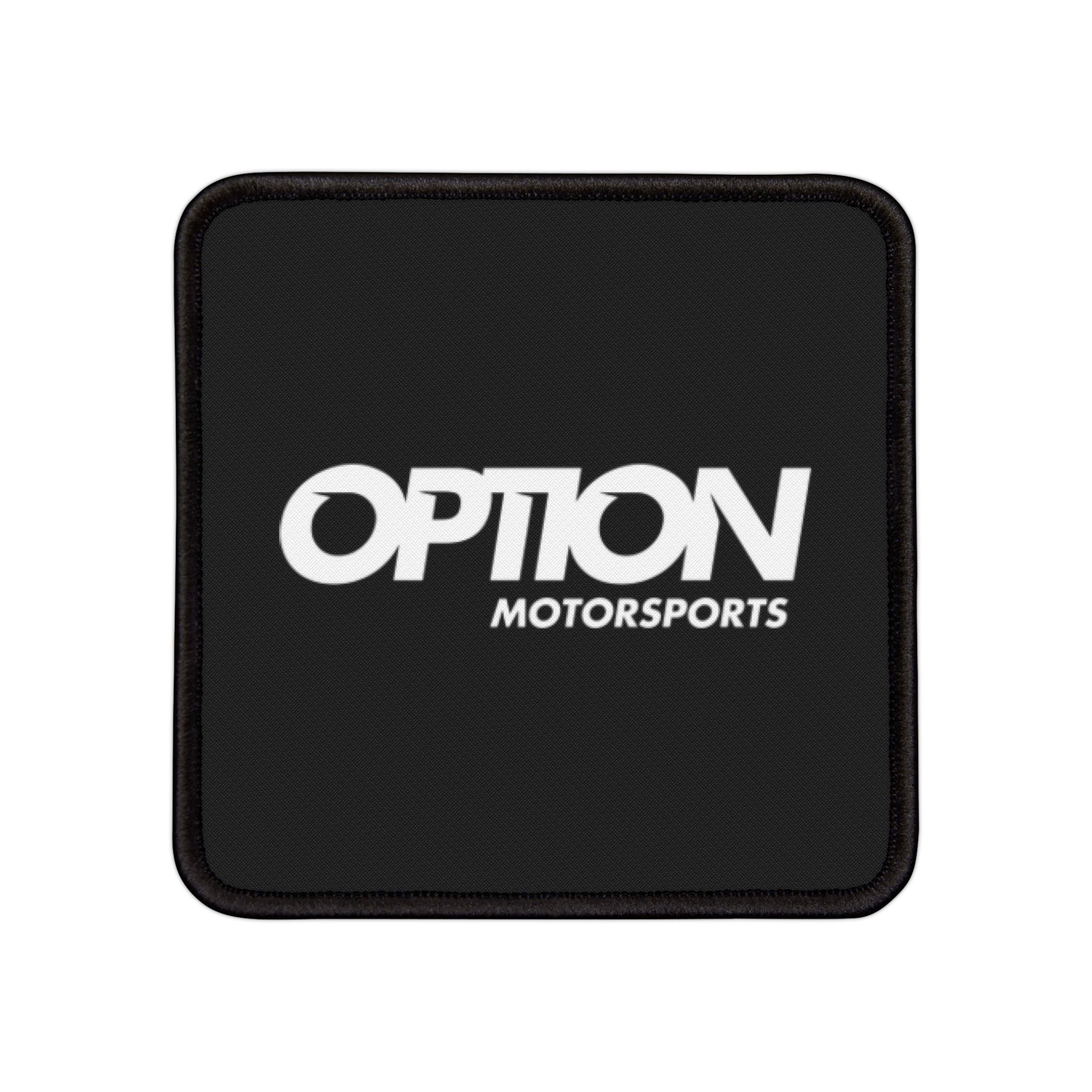 Option Logo Iron-On Patches