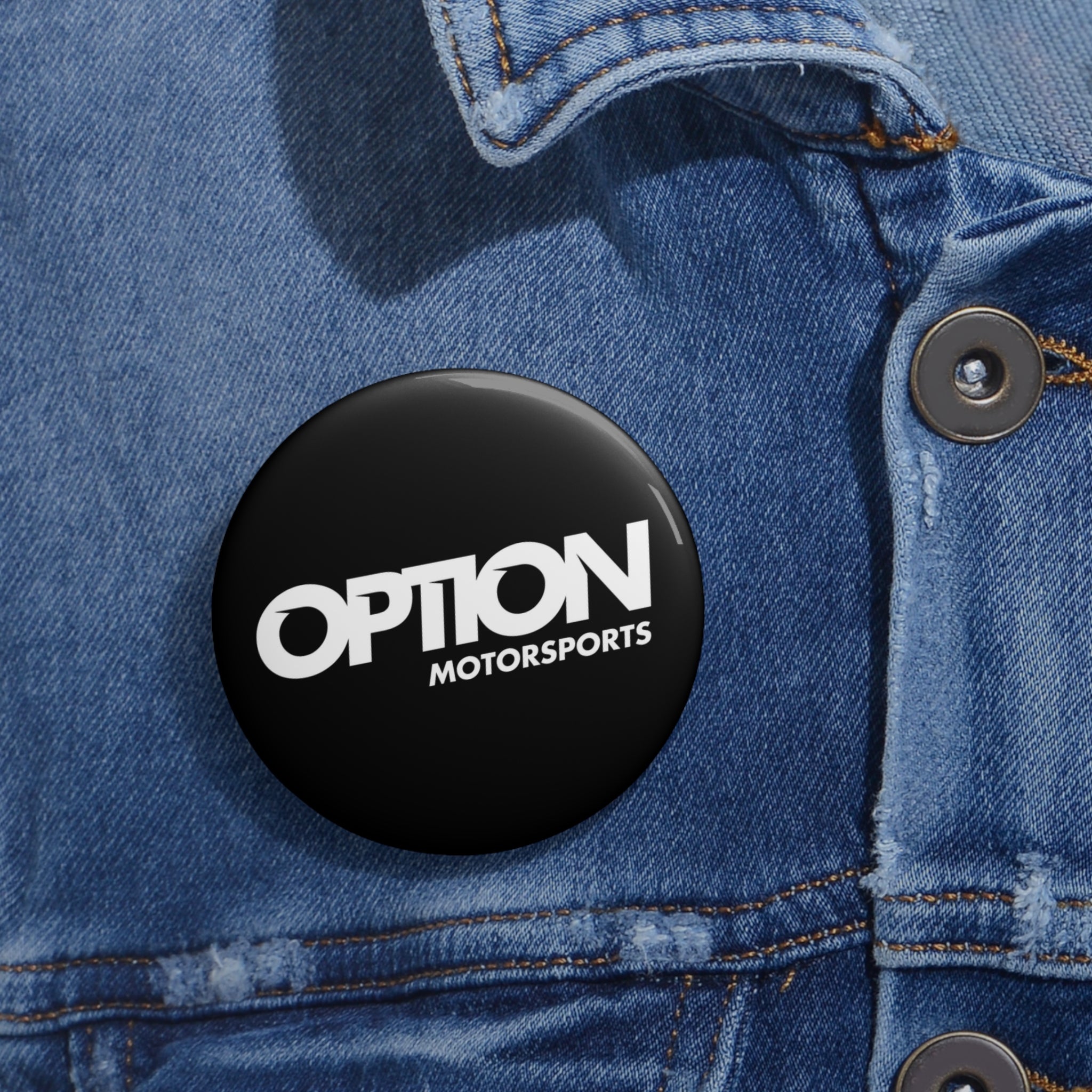 Option Logo Custom Pin Buttons