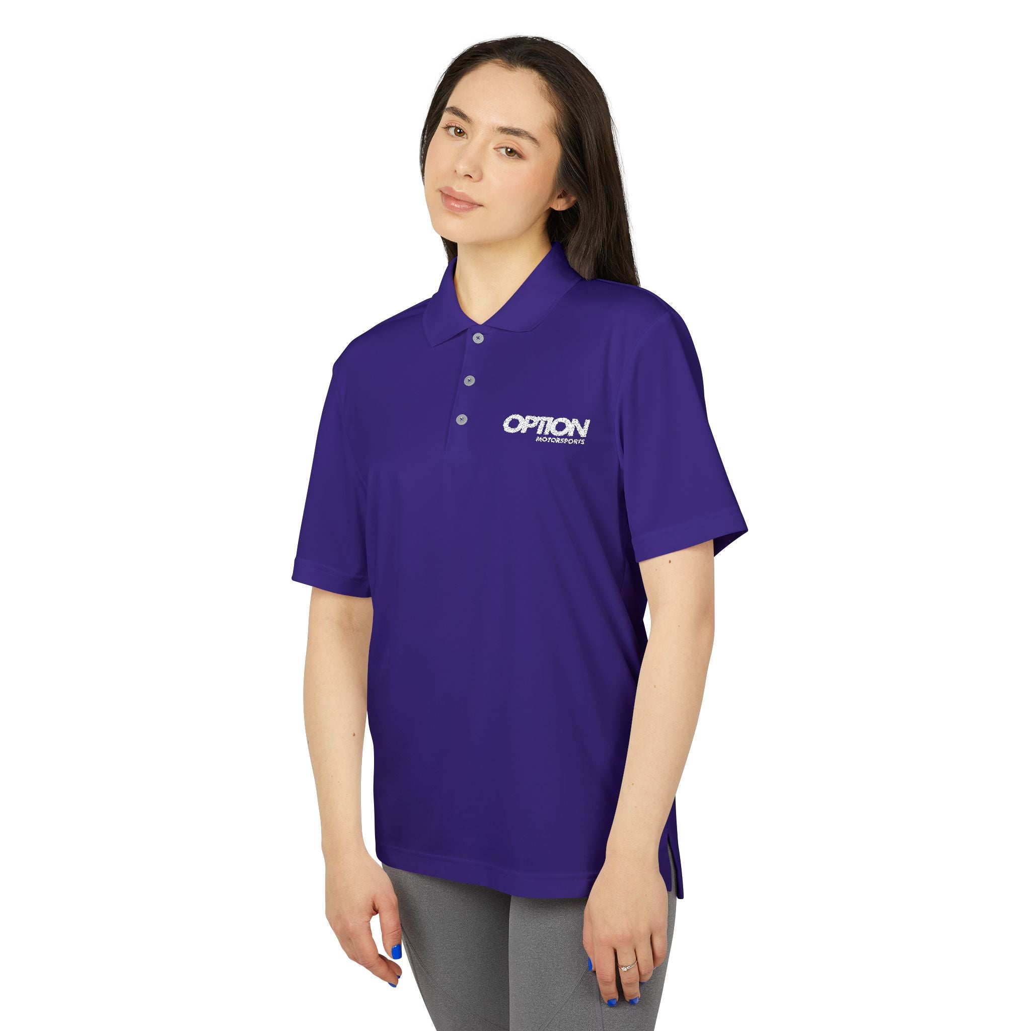 Option Logo adidas Unisex Performance Polo