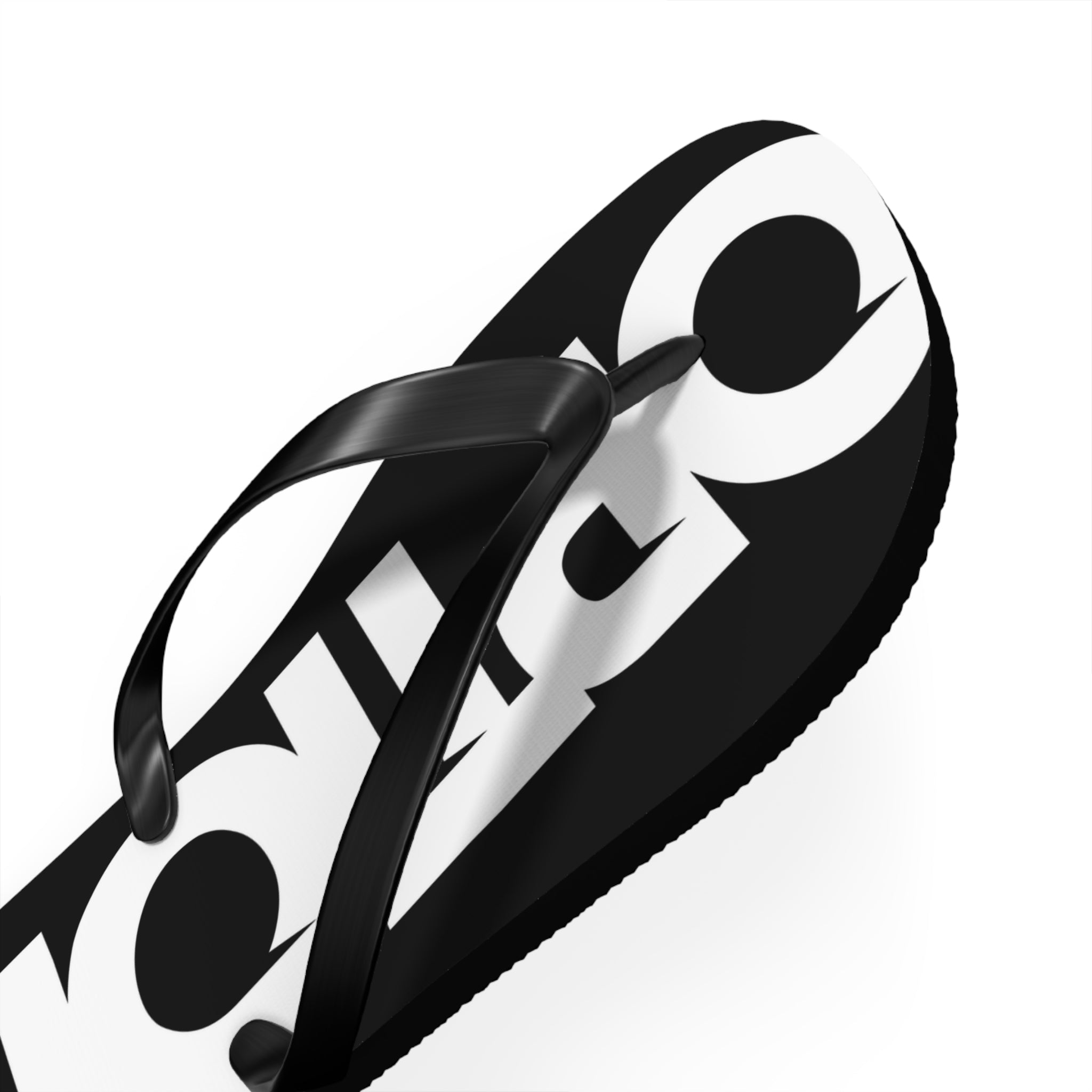 Option Logo Flip Flops