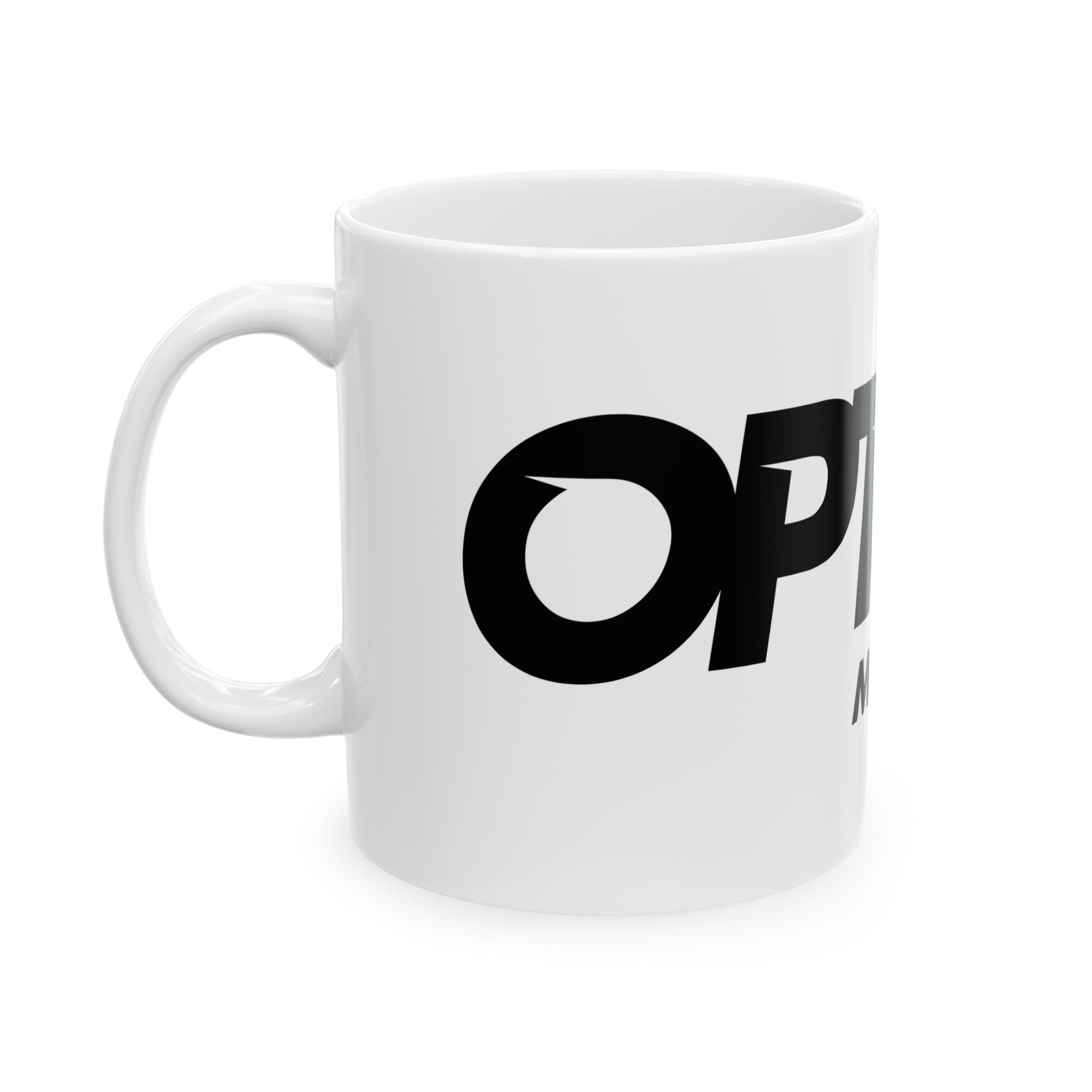 Option Logo Ceramic Mug, (11oz, 15oz)