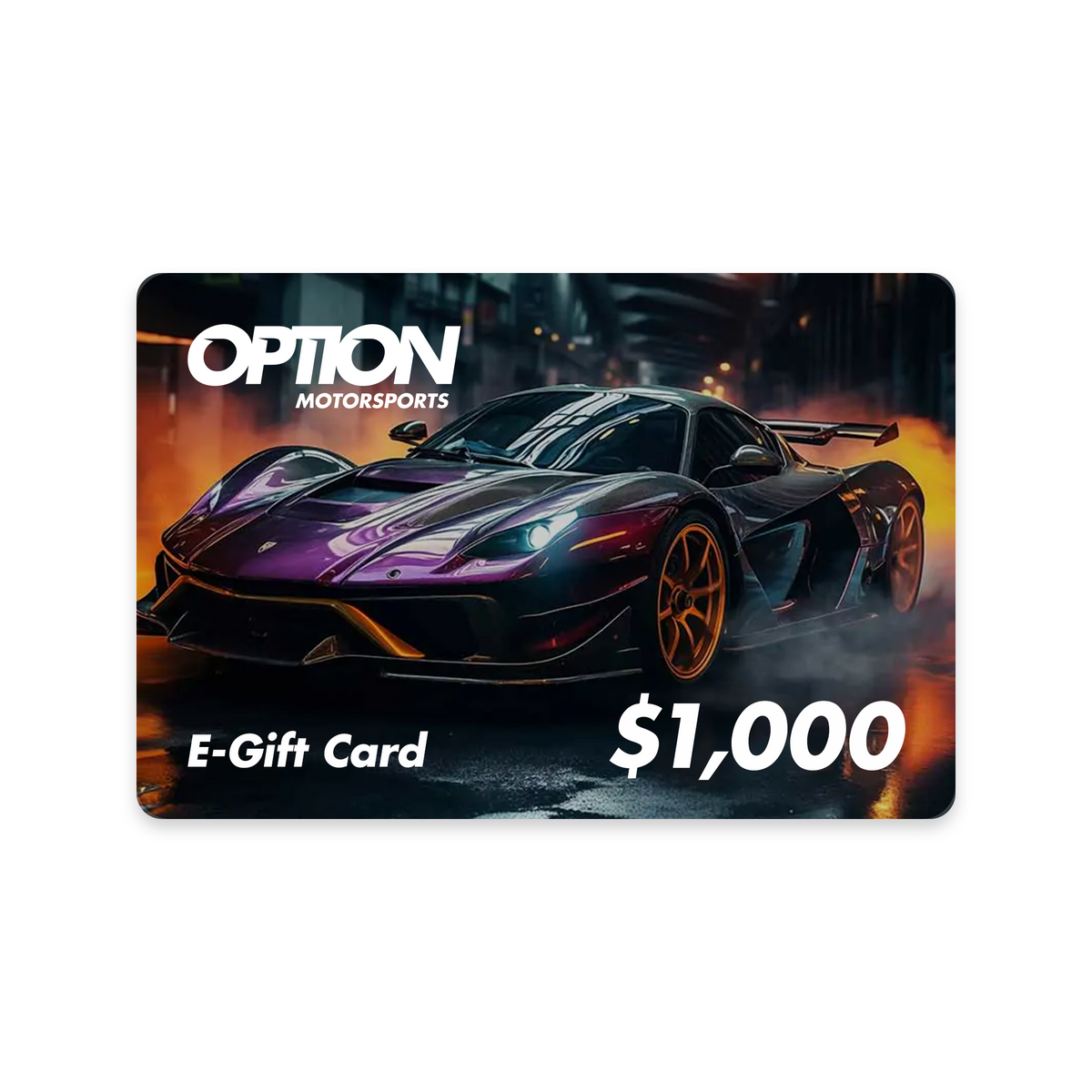 Option Motorsports E-gift Card