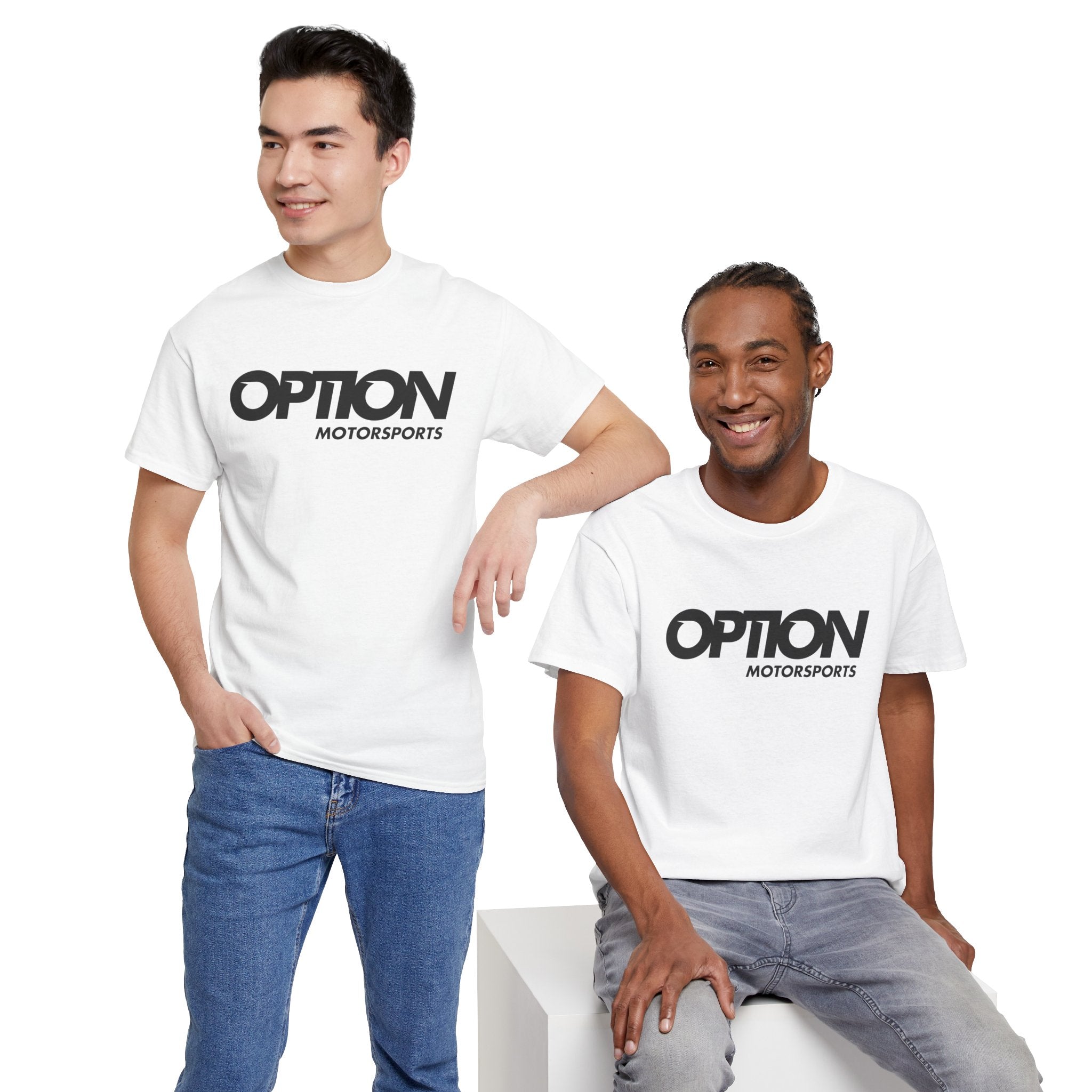 Option Logo Unisex Heavy Cotton Tee