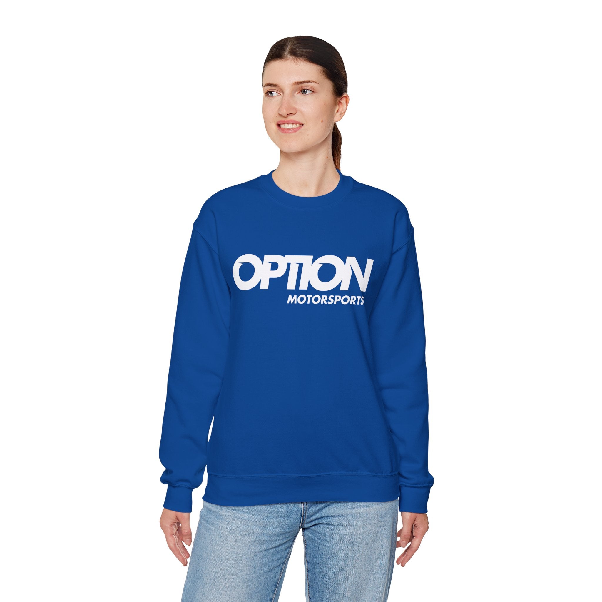 Option Logo Unisex Heavy Blend™ Crewneck Sweatshirt